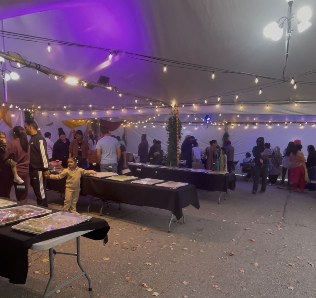 Diwali Tent Mela Lit Up Niagara Falls
